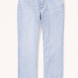 Abercrombie & Fitch Women's Light Wash Straight Leg Jeans